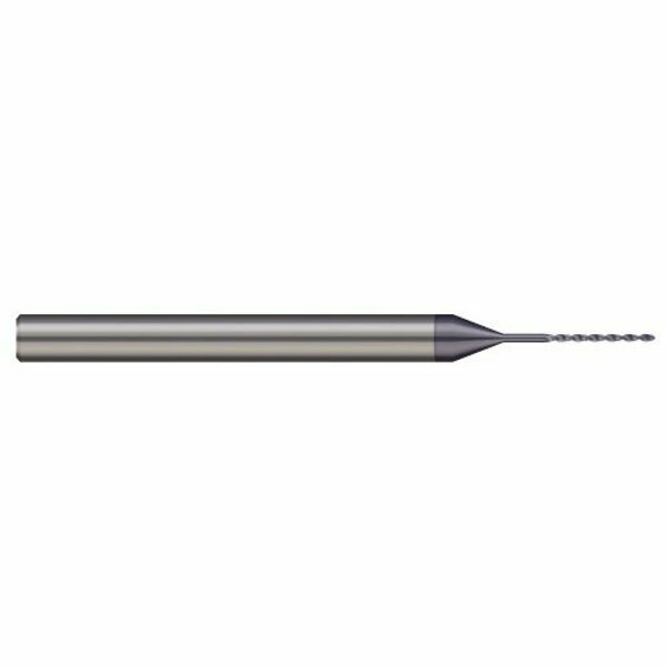 Micro 100 0.0890 Drill Dia X 0.413 Flute Length Carbide Drill, Altin Coated DR01-0890X